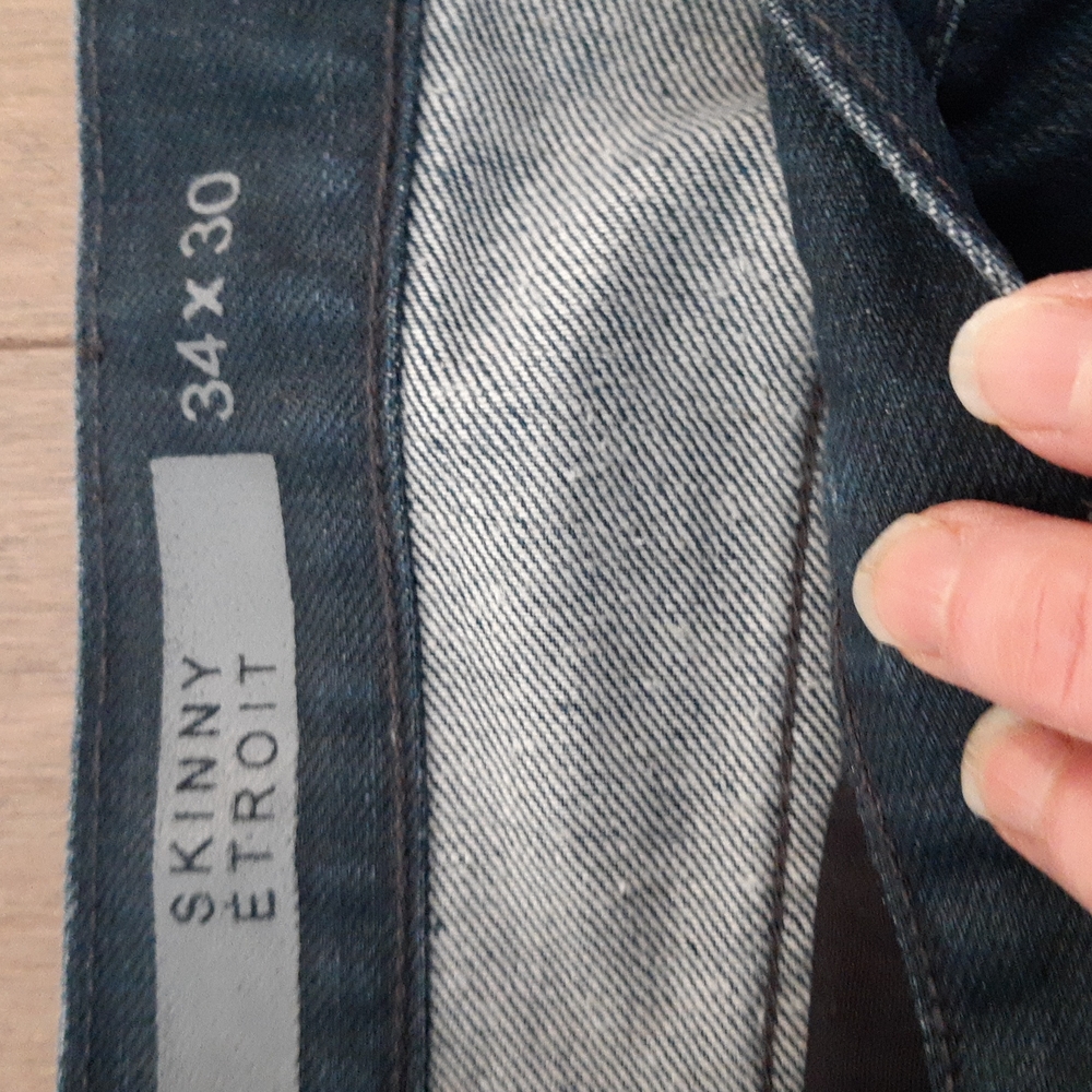 GAP 1969 skinny dark blue jeans - Picture 6 of 12